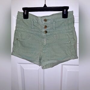 Refuge Green Women's Shorts